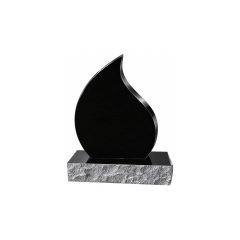 U220 Gutman Design Upright Headstone 24"x6"x28" Top with 36"x12"x6" Base 